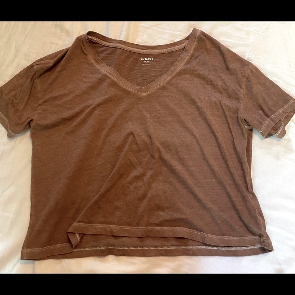 Cropped Old Navy loose t-shirt